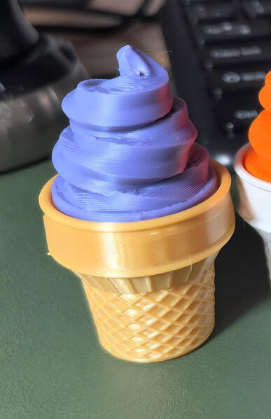 Ice cream £2