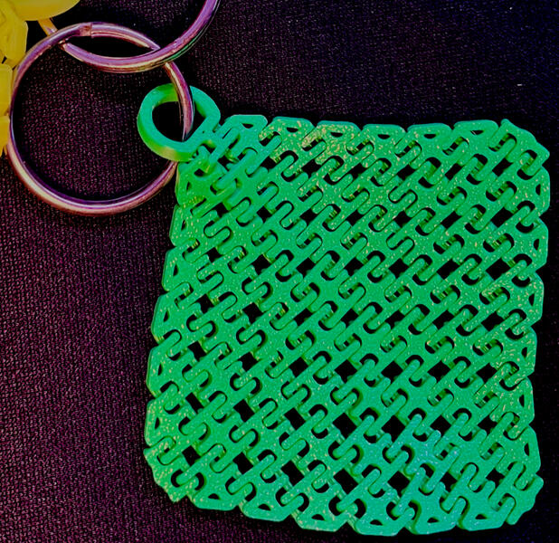 Fabric - Keychain £2